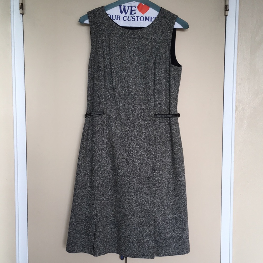 LOFT part wool business dress. LOFT runs large.